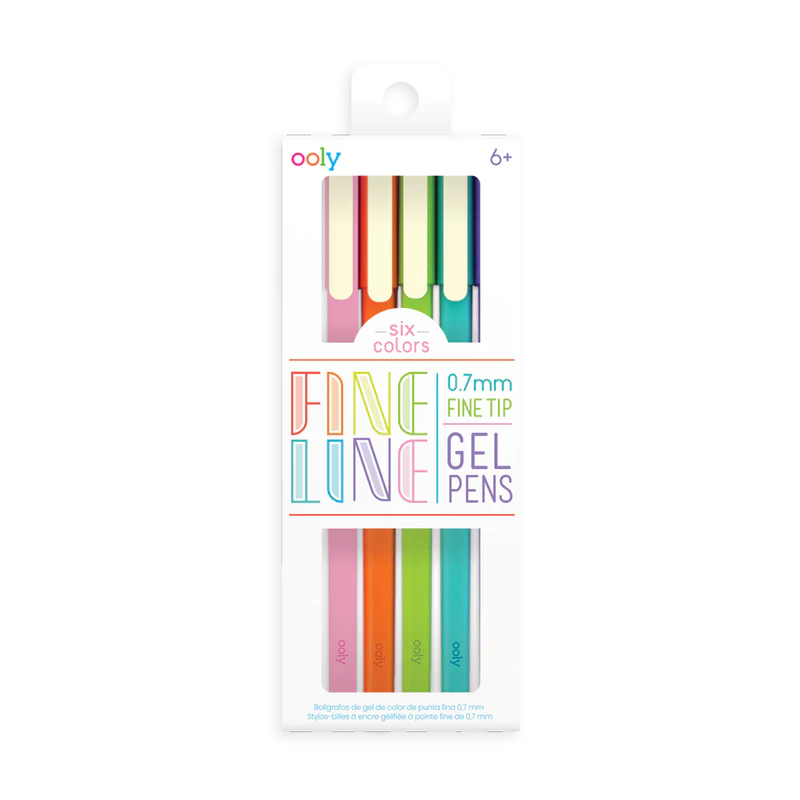 Fine Lines Gel Pens in Package