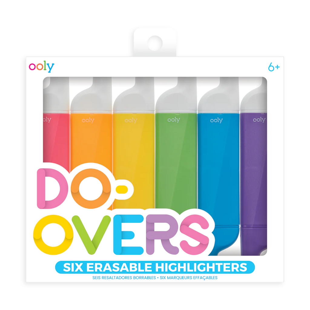 Do-Overs Set of 6 Highlighters in Package